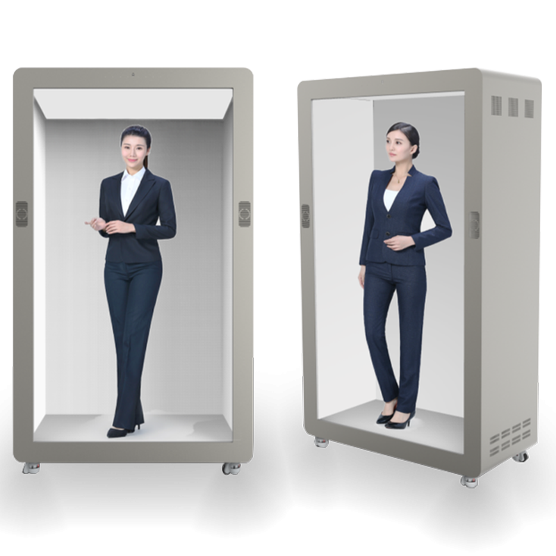 Smart Holographic 3D Transparent Cabinet